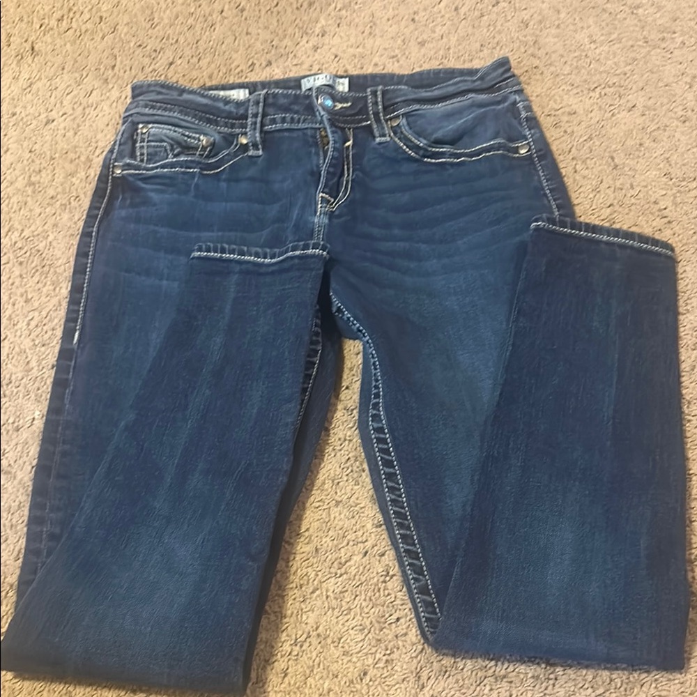 Vigoss Blue Skinny Jeans with Classic Style